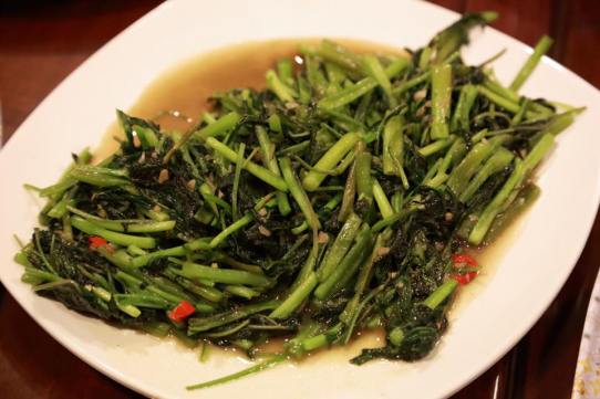 stirfried kang kong