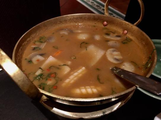 tom yam talay (seafood) S$23