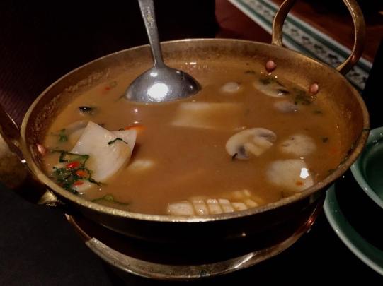 tom yam talay (seafood) S$23