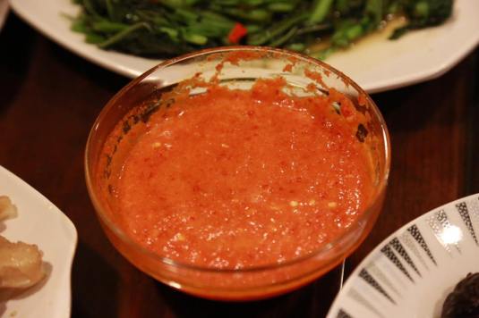 very good homemade chilli (wiped clean)