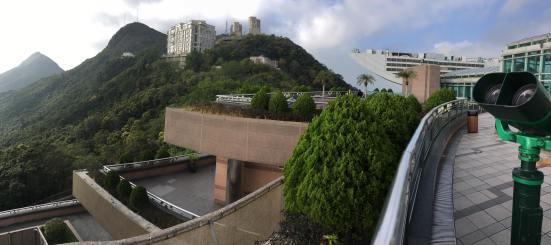 view from peak galleria