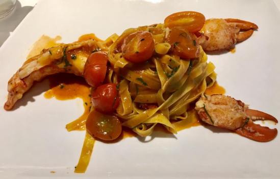whole lobster tagliatelle