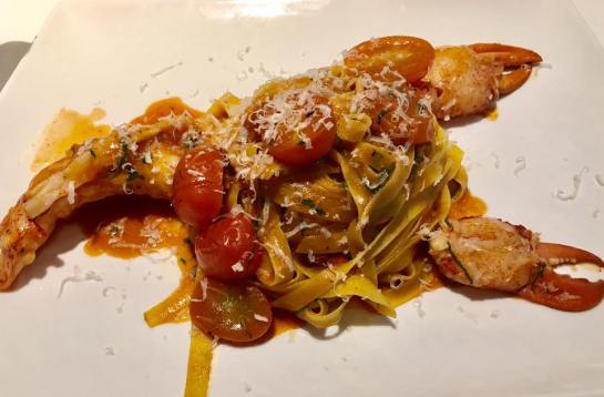whole lobster tagliatelle