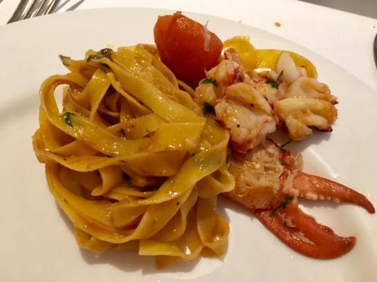 whole lobster tagliatelle