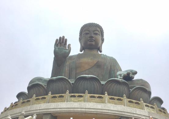 Tian Tan Buddha,aka Big Buddha, completed in 1993, and located at Ngong Ping, Lantau Island,