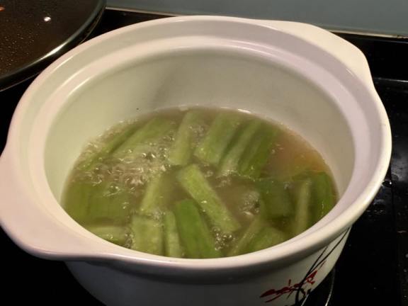 bittergourd pork rib soup 苦瓜排骨汤