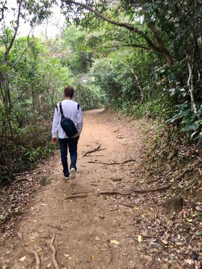 dragon's back - the way down