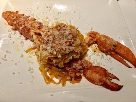 whole lobster tagliolini – S$51