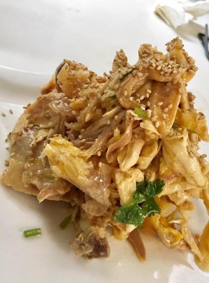 手撕鸡 had tear chicken @ minsheng daipaidong 民声冰室