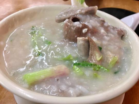 pig innards congee 状元及第粥@ mui kee congee 妹記生滾粥品