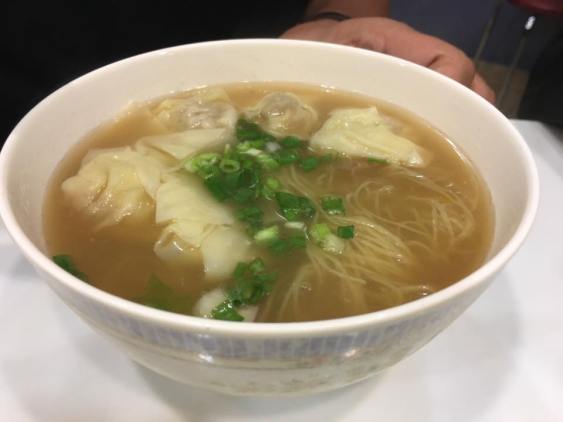 wanton noodles soup @ sai kee congee 西記粥店