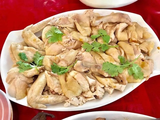 chicken rice chicken