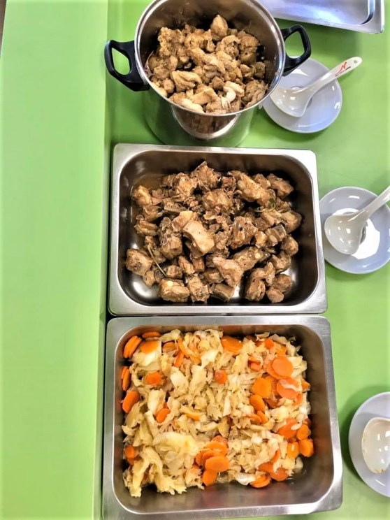 3 dishes for HCA 35pax lunch