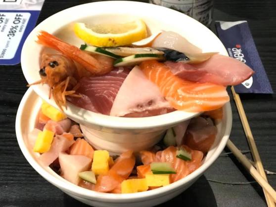 S$18.80 chirashi don