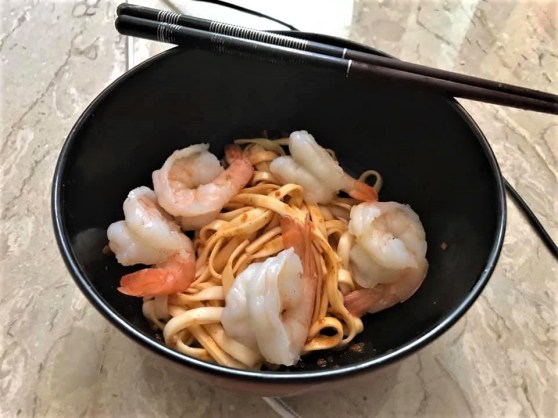 prawns dry bean noodles2