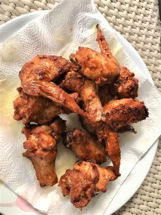 red fermented beancurd deepfried chicken wings2