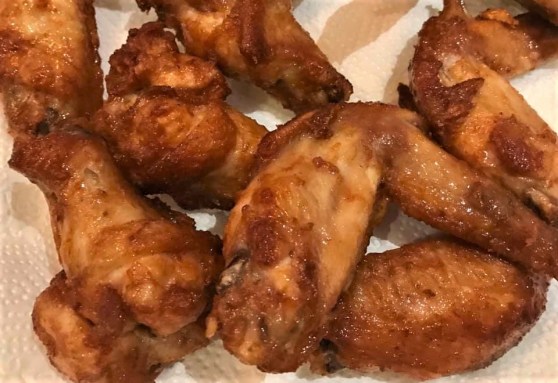 red fermented brancurd chicken wings