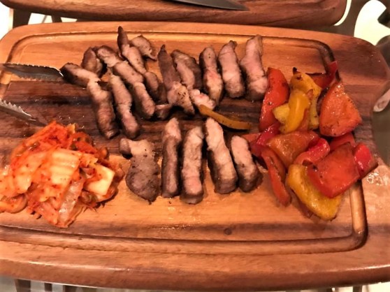 kurobuta pork collar steak