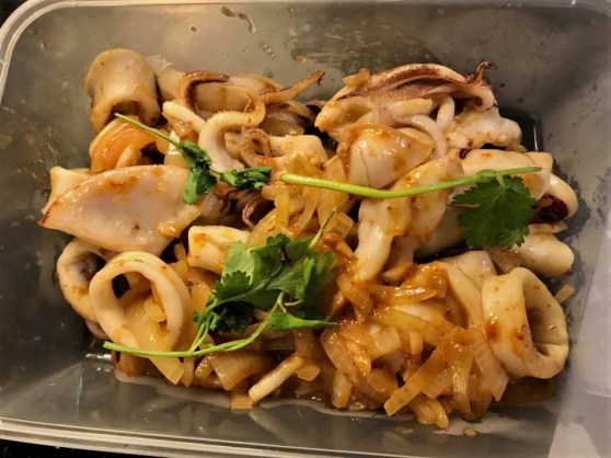 sambal sotong with yellow onions2